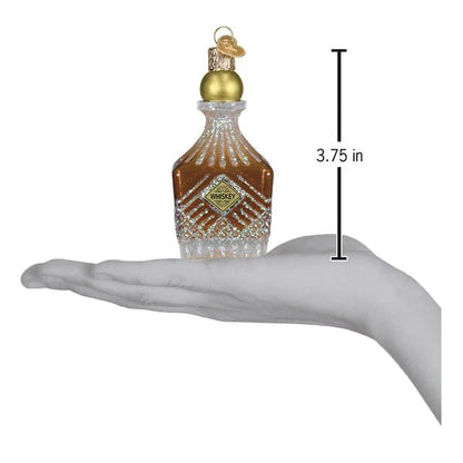 Whiskey Bottle Decanter Ornament - Nifty Decor & More