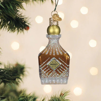 Whiskey Bottle Decanter Ornament - Nifty Decor & More