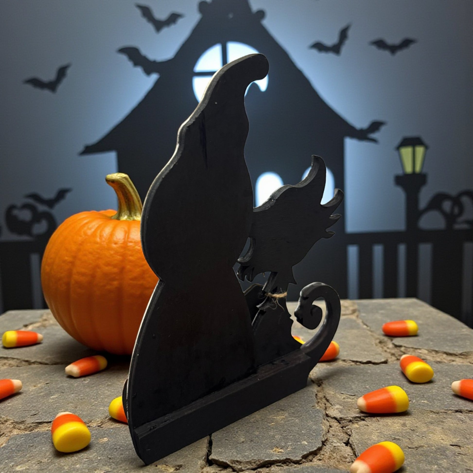Ghost, Cat & Pumpkin BOO Buds Halloween Decor Halloween Decor