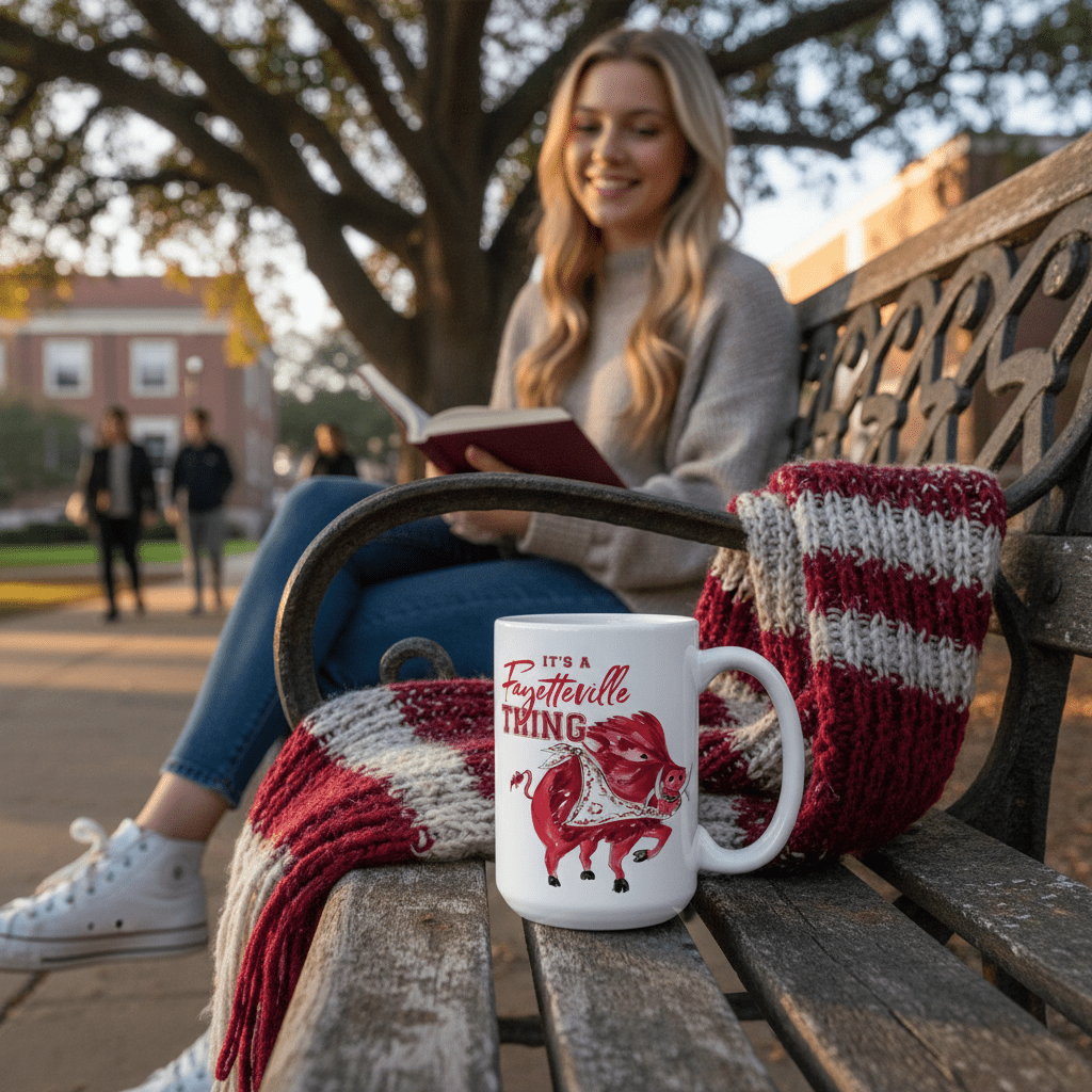 White Boar Collegiate Ceramic Mug 14 Oz. - Nifty Decor & More