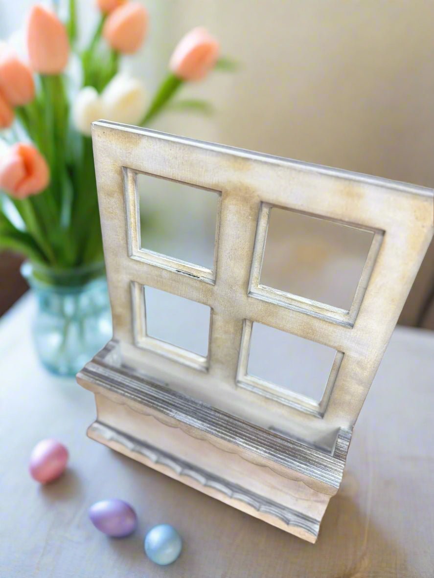 Window Box Interchangeable Base | Farmhouse Style Decor for Every Season | Home Decor Idea - Nifty Decor & More