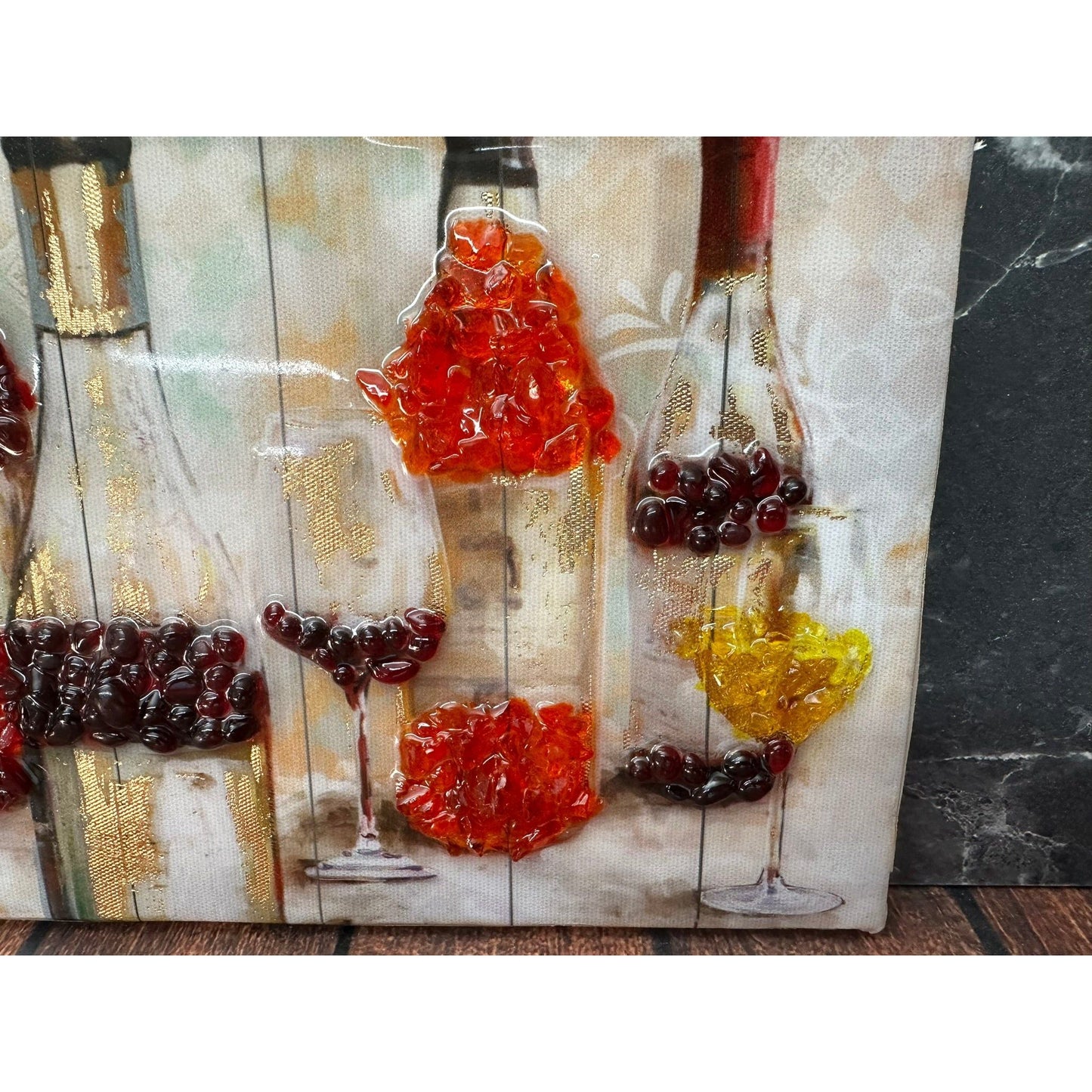 Wine Resin Frame Resin
