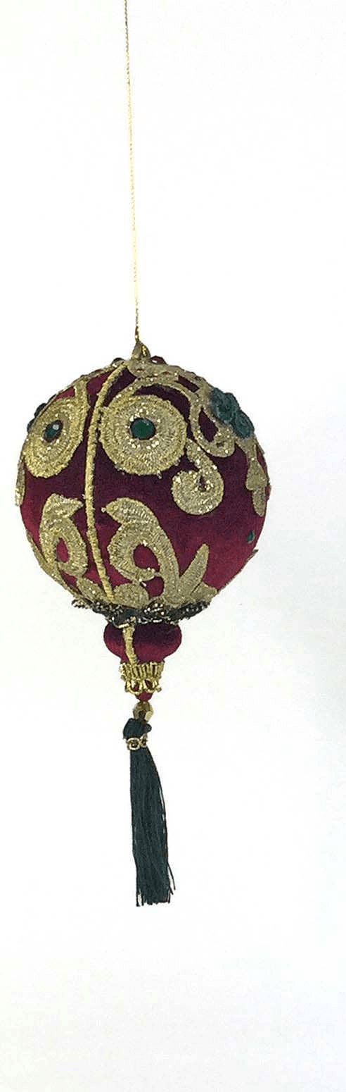 Winter Balsam and Berry Ornaments Christmas Ornament D1