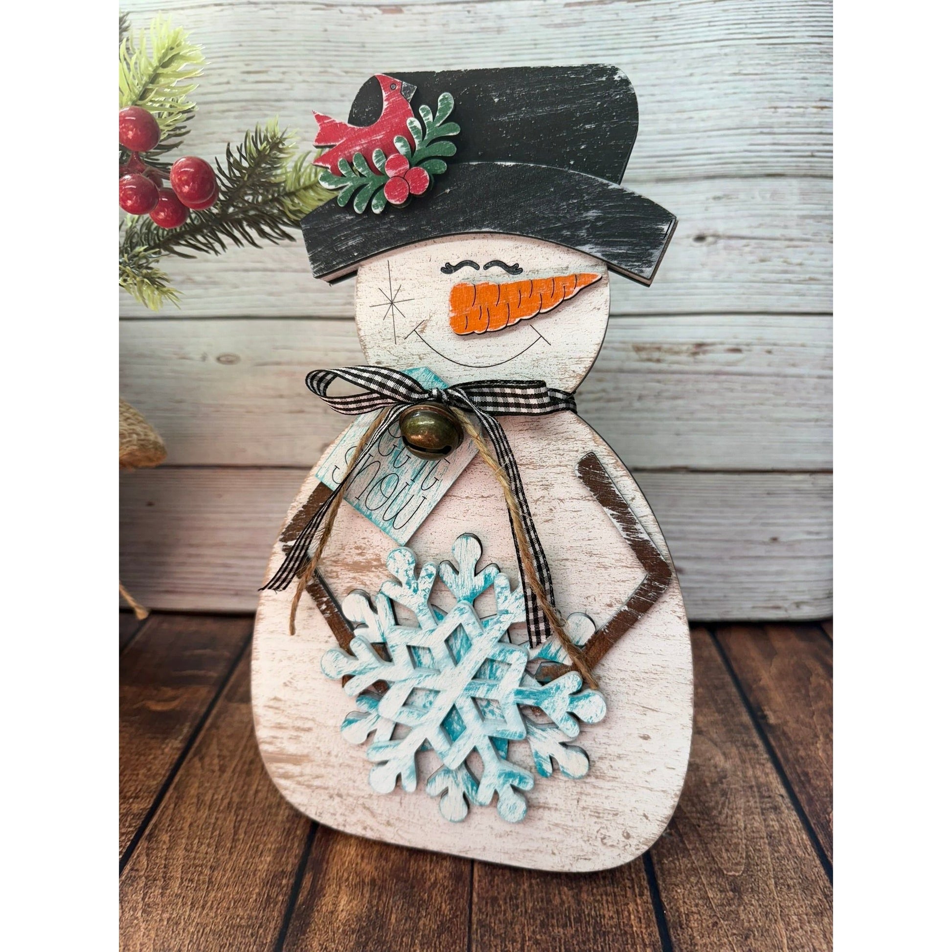 Winter Let It Snow - Snowman - Nifty Decor & More