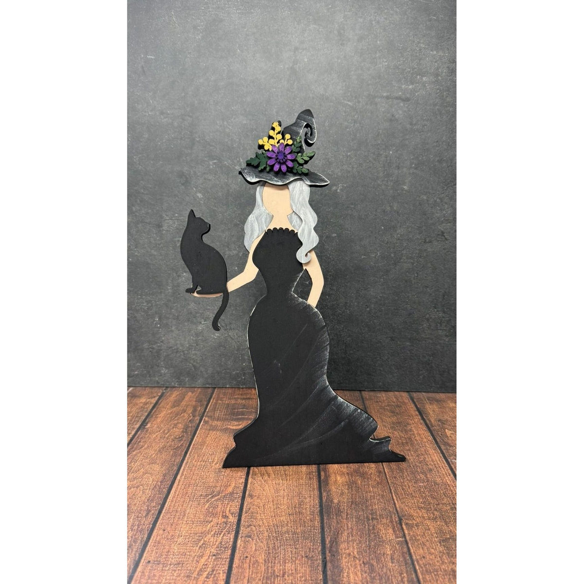 Witch and Cat - Nifty Decor & More