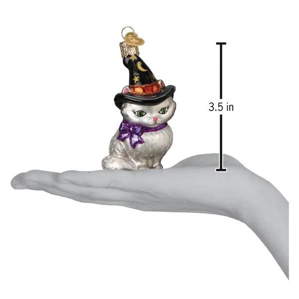 Witch Kitten Ornament - Nifty Decor & More