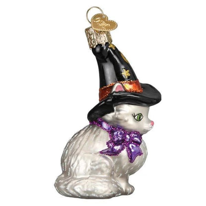 Witch Kitten Ornament - Nifty Decor & More