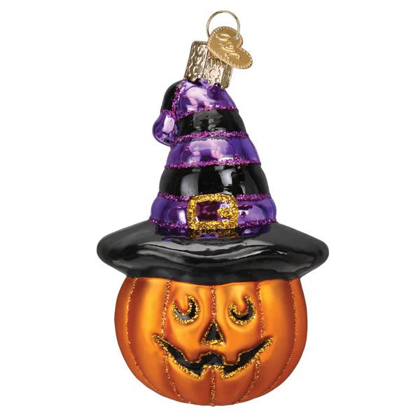 Witch Pumpkin Ornament - Nifty Decor & More