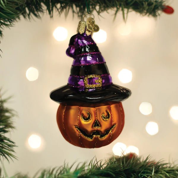 Witch Pumpkin Ornament - Nifty Decor & More