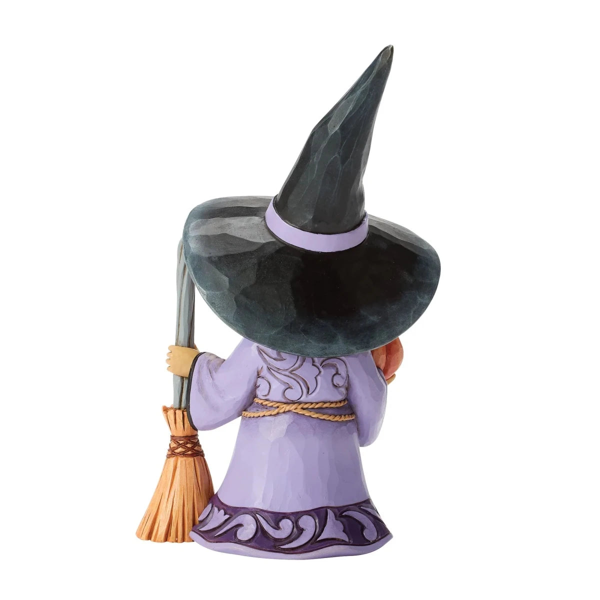 Witch with Broom Figurine - Nifty Decor & More