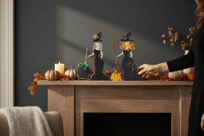 Witchy Halloween Shelf Sitter Collection - Nifty Decor & More