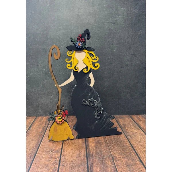 Witchy Halloween Shelf Sitter Collection - Nifty Decor & More