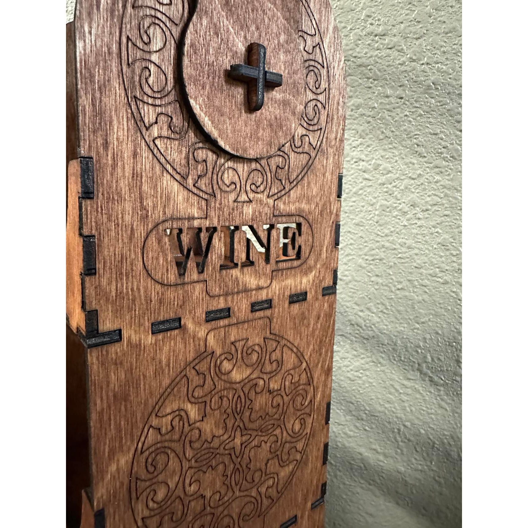 Wood Wine Bottle Holder Wine Bottle Holder