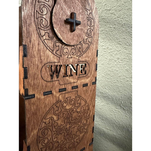 Wood Wine Bottle Holder Wine Bottle Holder