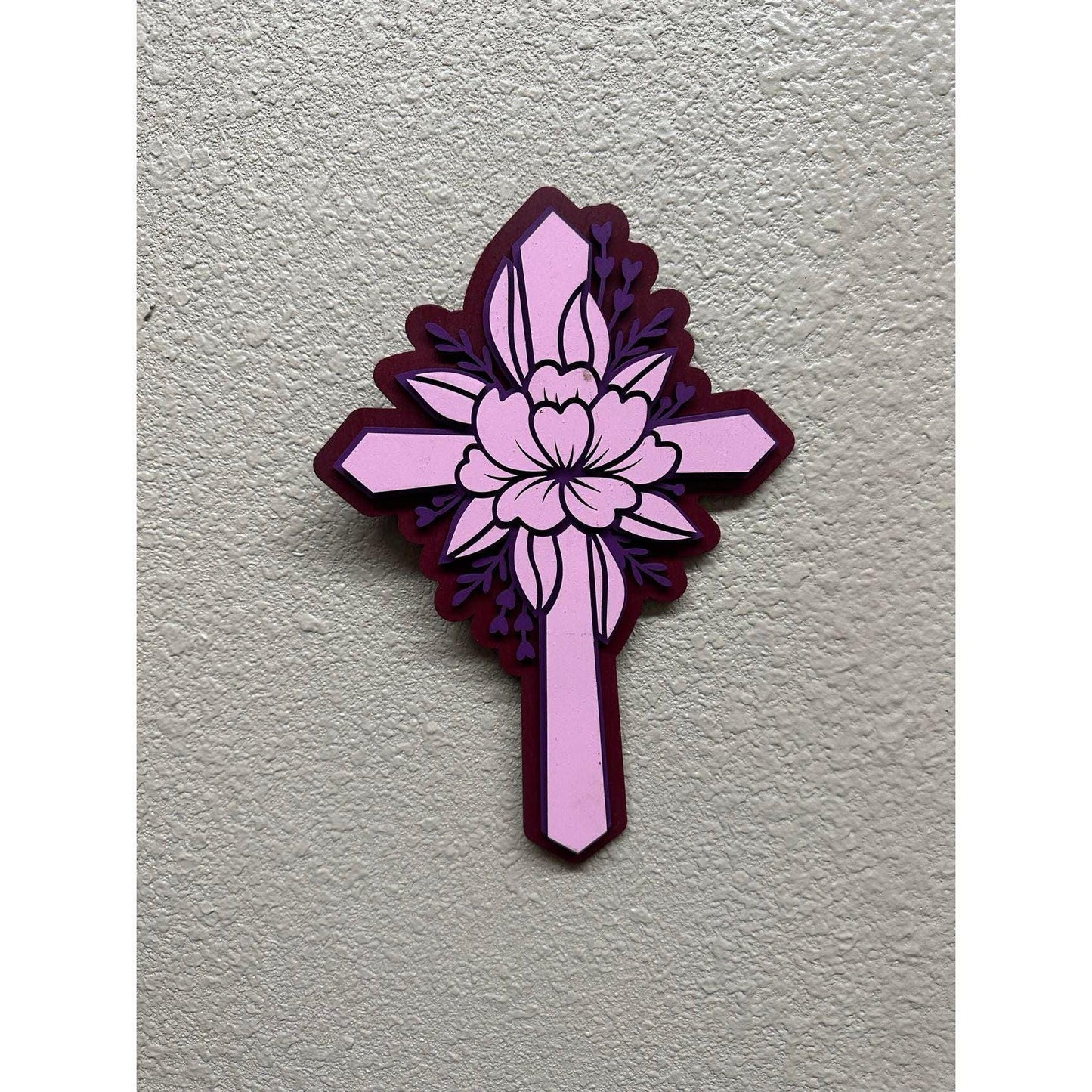 Wooden Cross Décor | Rustic Christian Home Decor, Religious Wall Art & Faith - Based Gift - Nifty Decor & More
