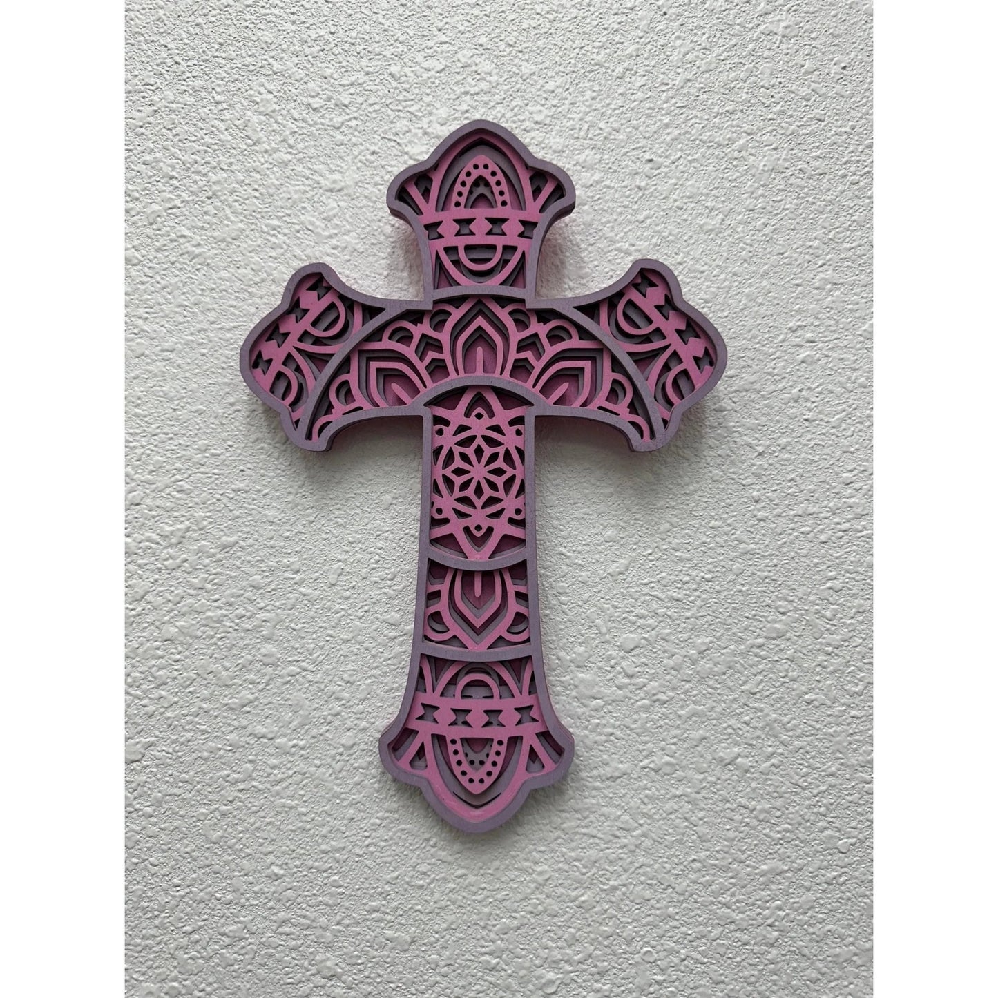 Wooden Cross Décor | Rustic Christian Home Decor, Religious Wall Art & Faith - Based Gift - Nifty Decor & More