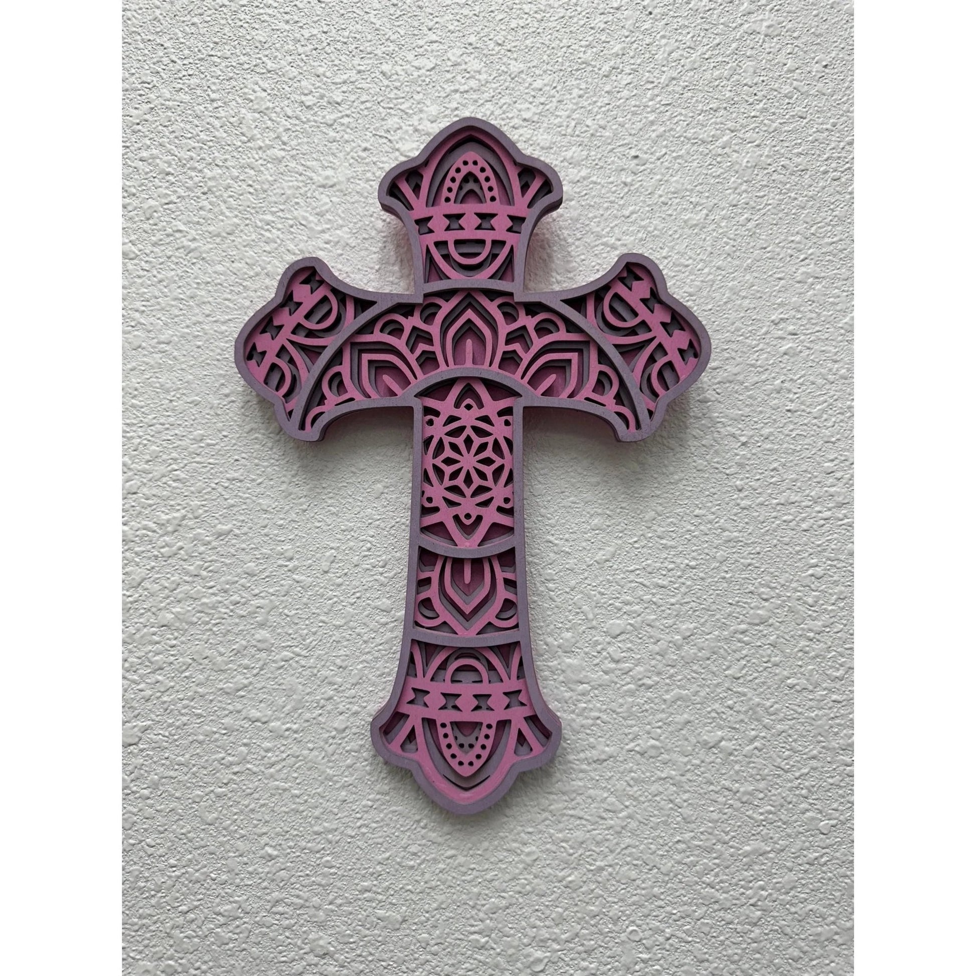 Wooden Cross Décor | Rustic Christian Home Decor, Religious Wall Art & Faith - Based Gift - Nifty Decor & More