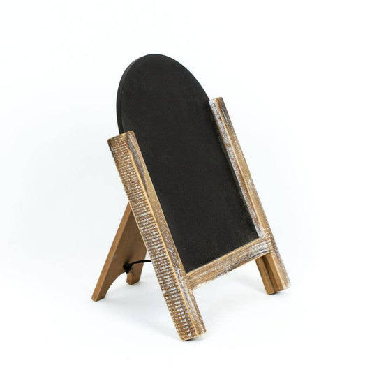 Wooden Easel Table Chalkboard Supplies