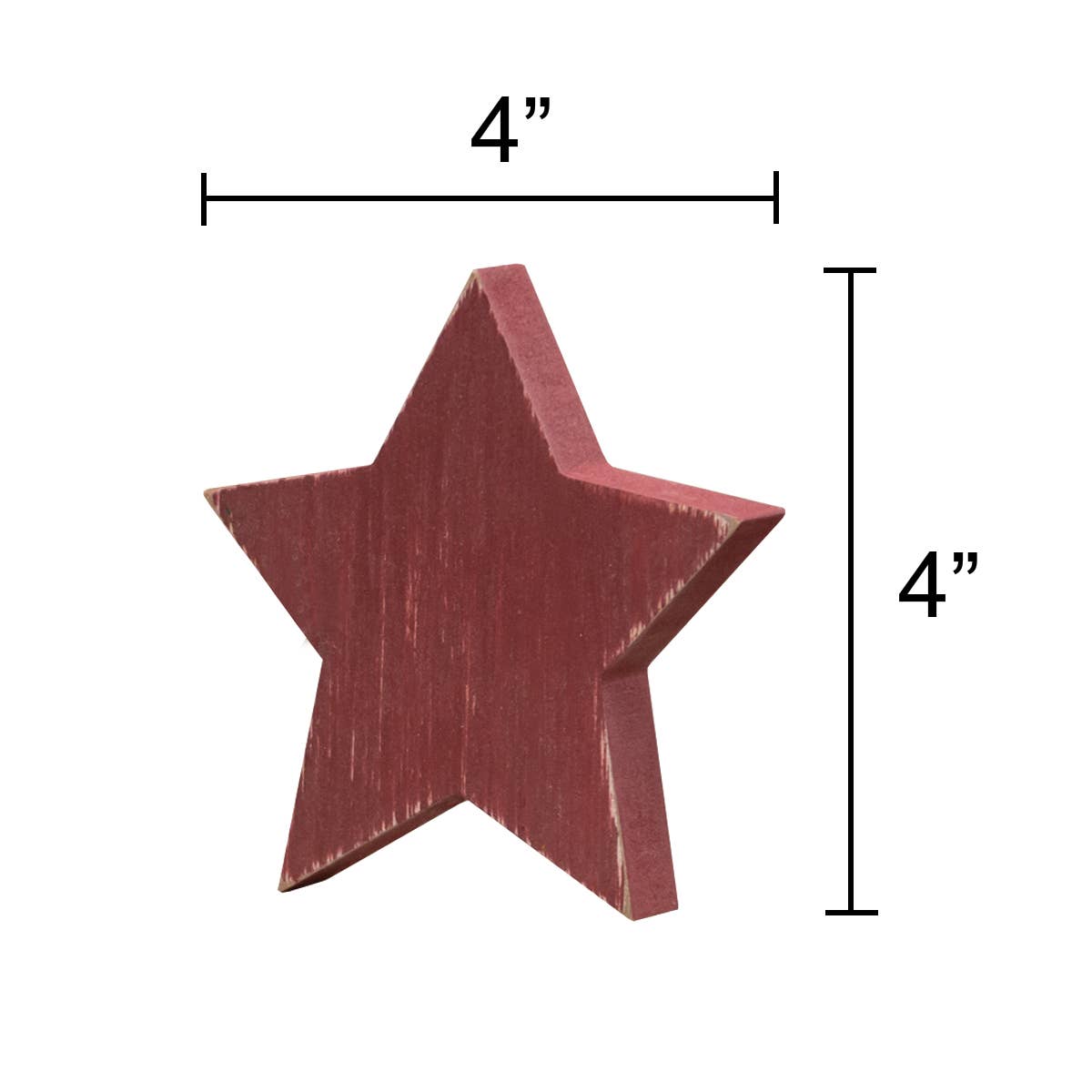 Wooden Red, White, & Blue Star Bundle 3/Set - Nifty Decor & More