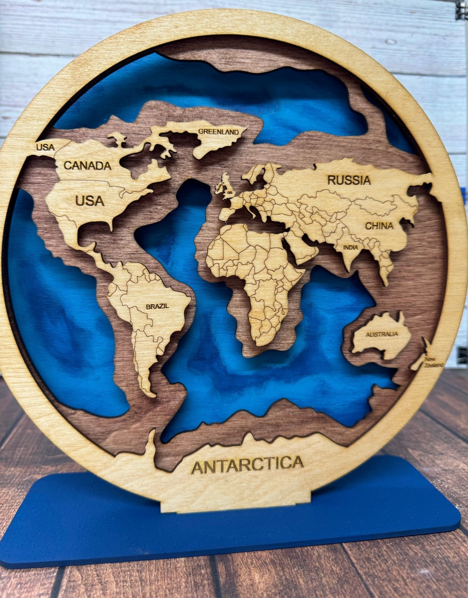 World Map 3D