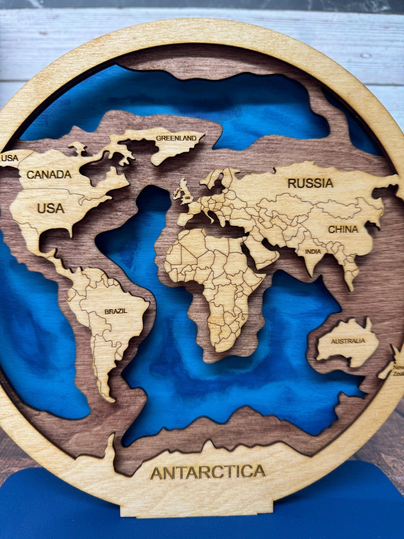 World Map 3D