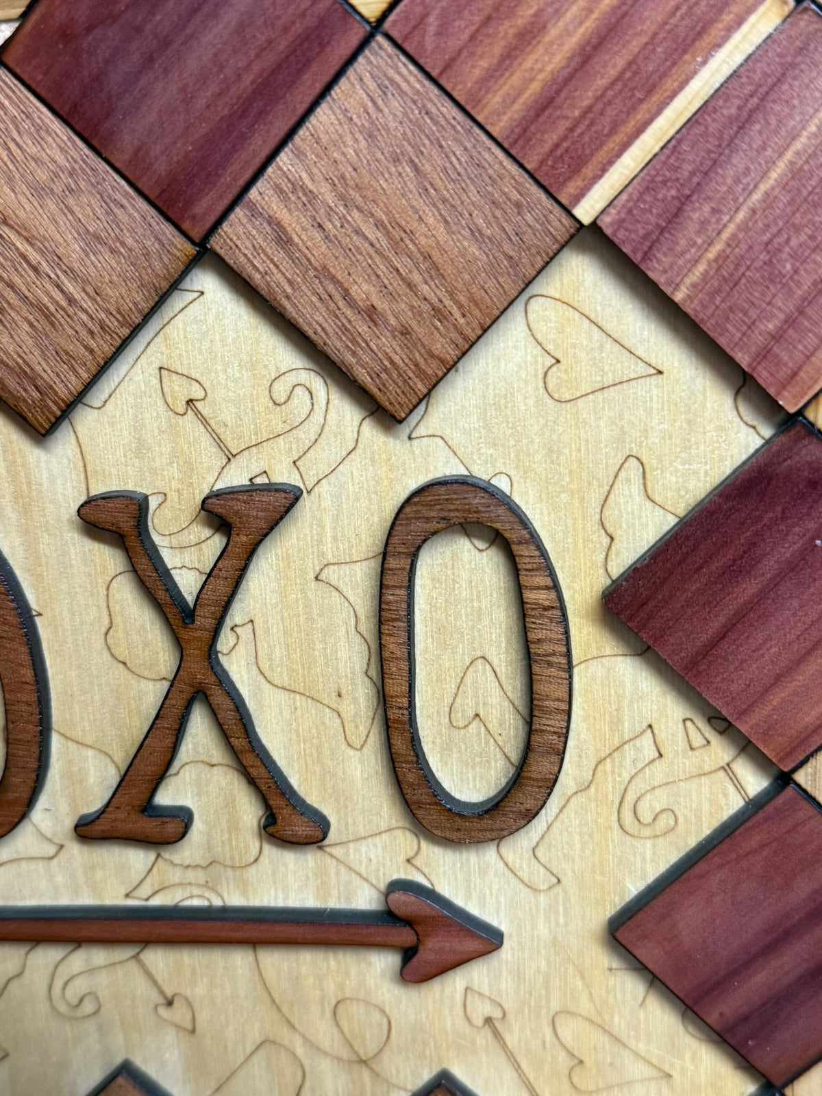 XOXO Multi Wood Sign - Nifty Decor & More