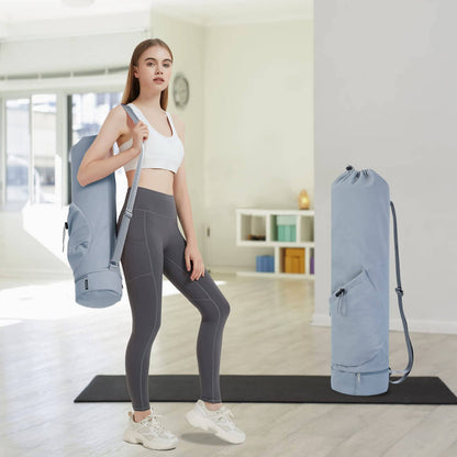 Yoga Mat Carrier Bag with Wet Pocket Multi - Functional Bag - Nifty Decor & More