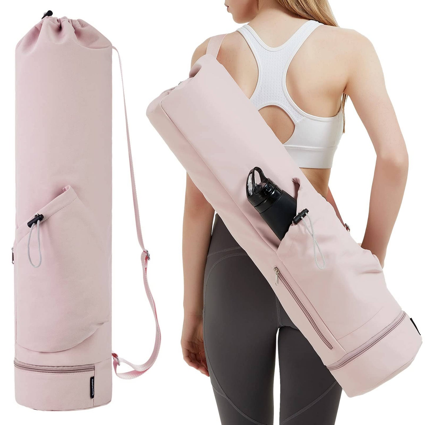 Yoga Mat Carrier Bag with Wet Pocket Multi - Functional Bag - Nifty Decor & More