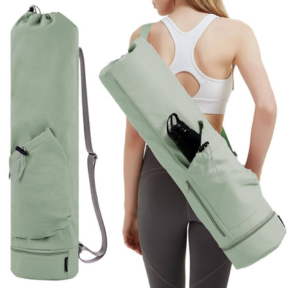 Yoga Mat Carrier Bag with Wet Pocket Multi - Functional Bag - Nifty Decor & More