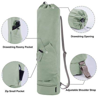Yoga Mat Carrier Bag with Wet Pocket Multi - Functional Bag - Nifty Decor & More