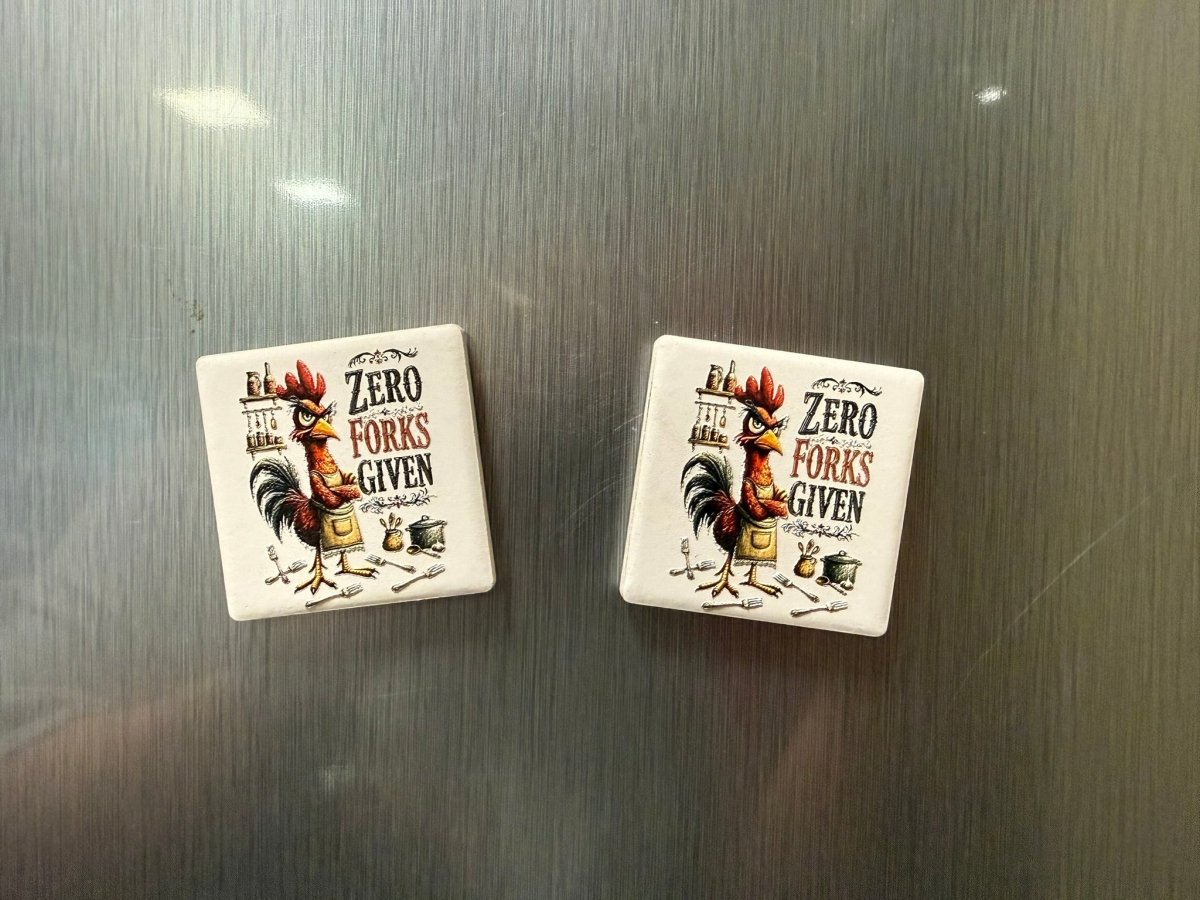 Zero Forks Given Magnet - Nifty Decor & More