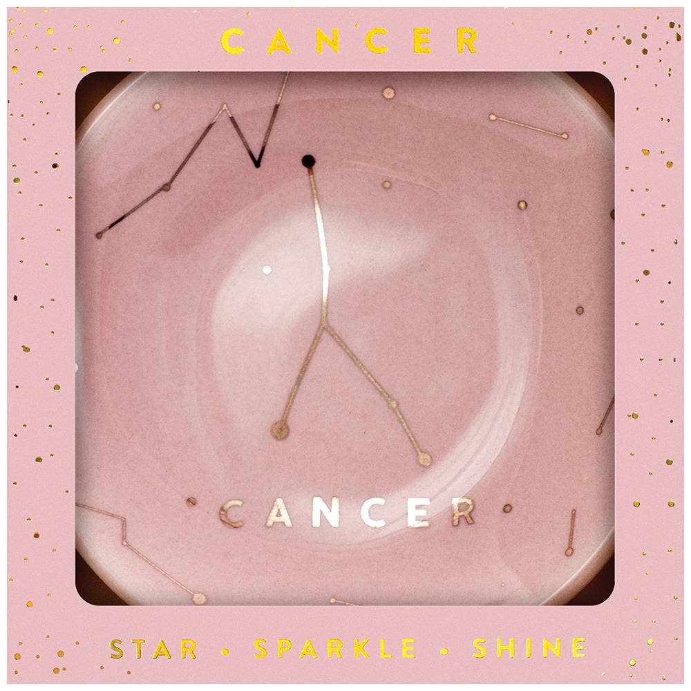 CANCER Zodiac Jewelry Dish - (June 21 - July 22) Ring Dishes & Trays