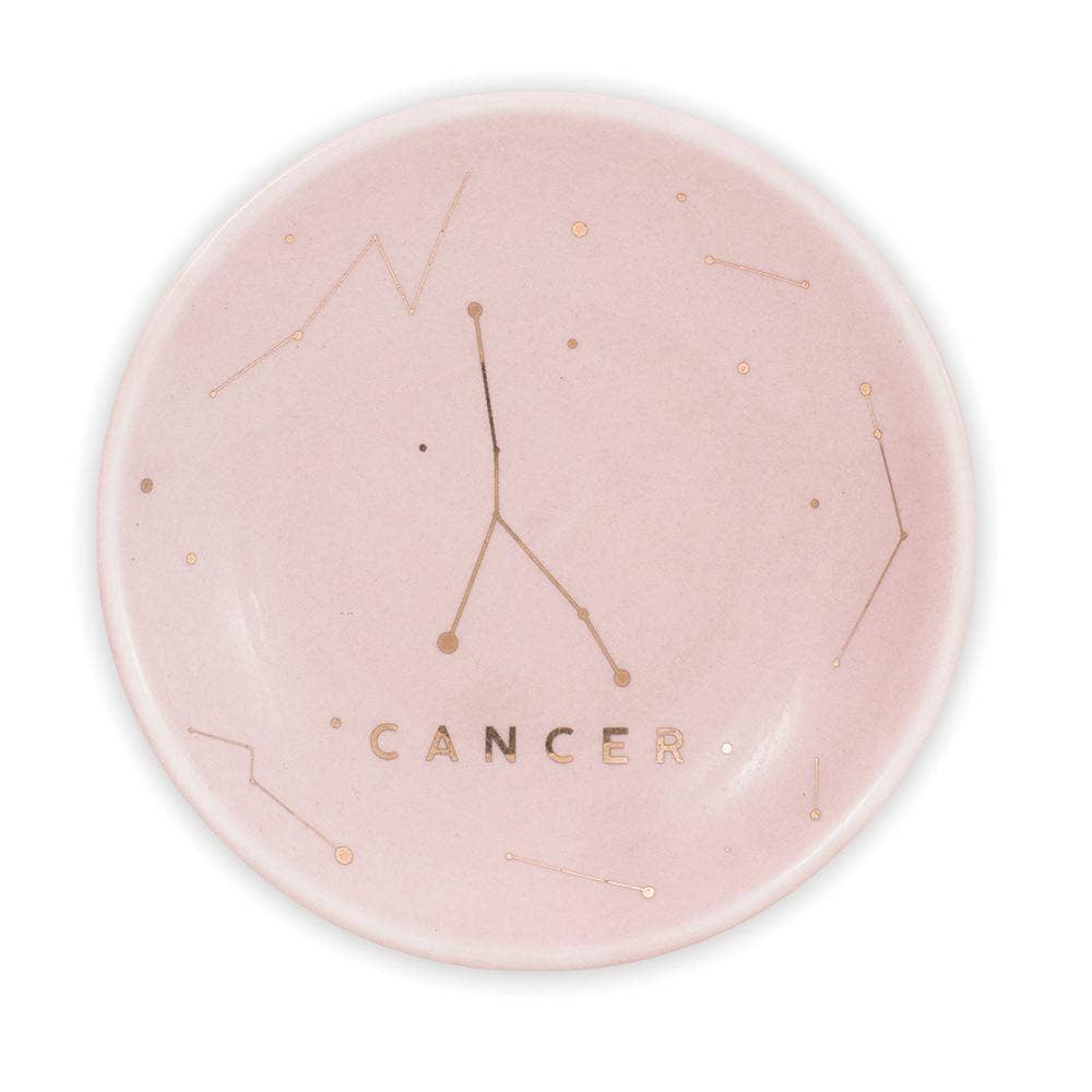 CANCER Zodiac Jewelry Dish - (June 21 - July 22) Ring Dishes & Trays