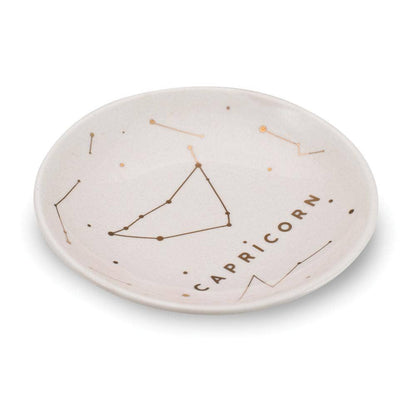 Capricorn Zodiac Jewelry Dish - (Dec 22 - Jan 19) Ring Dishes & Trays