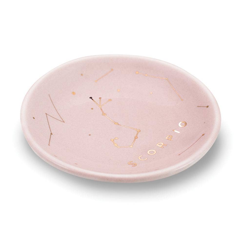 Scorpio Zodiac Jewelry Dish - (Oct 23 - Nov 21) Ring Dishes & Trays