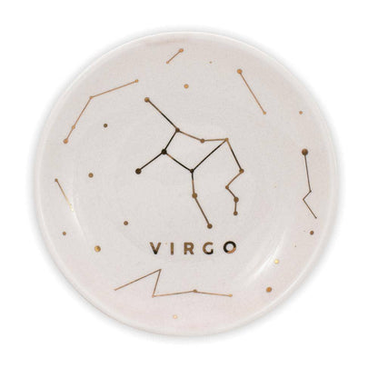 Virgo Zodiac Jewelry Dish - (Aug 23 - Sept 22) Ring Dishes & Trays