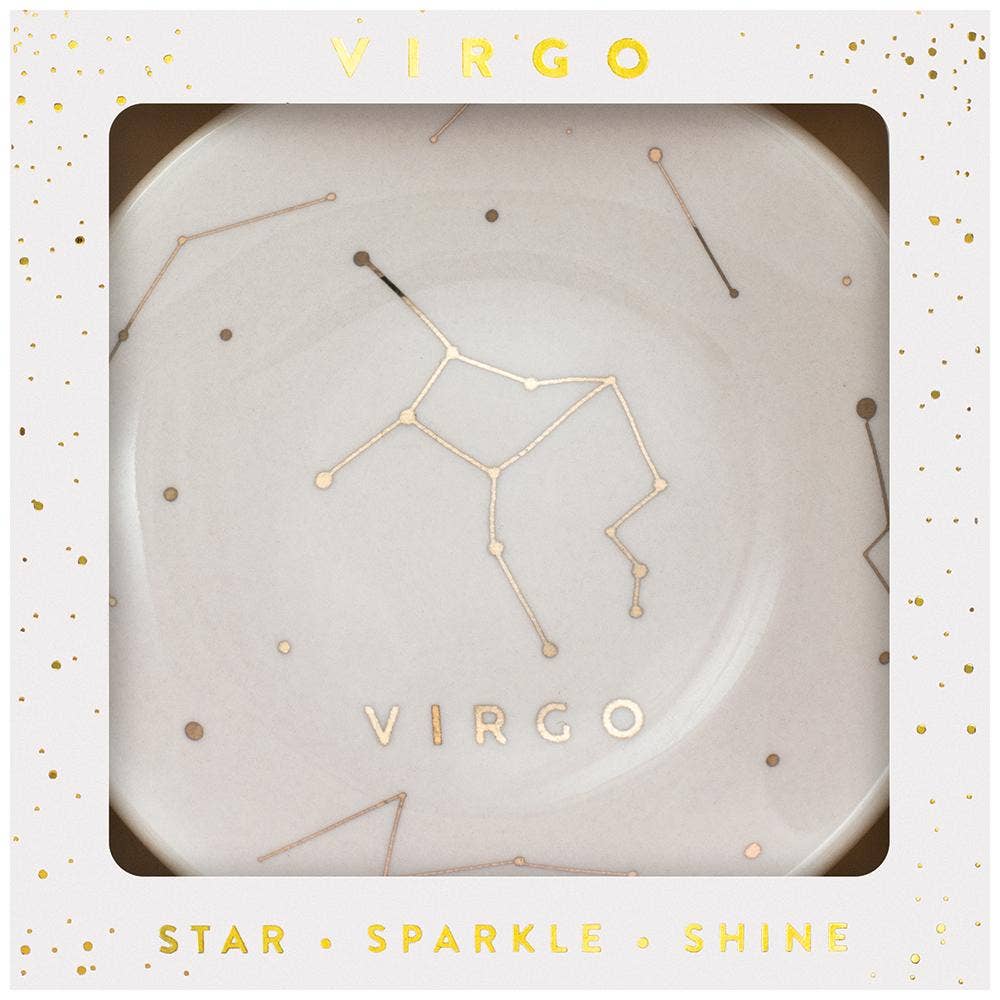 Virgo Zodiac Jewelry Dish - (Aug 23 - Sept 22) Ring Dishes & Trays
