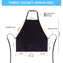 Custom Apron Embroidery - Nifty Decor & More