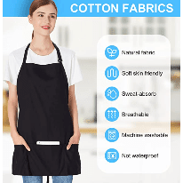 Custom Apron Embroidery - Nifty Decor & More