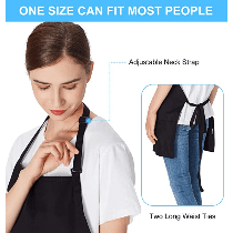Custom Apron Embroidery - Nifty Decor & More