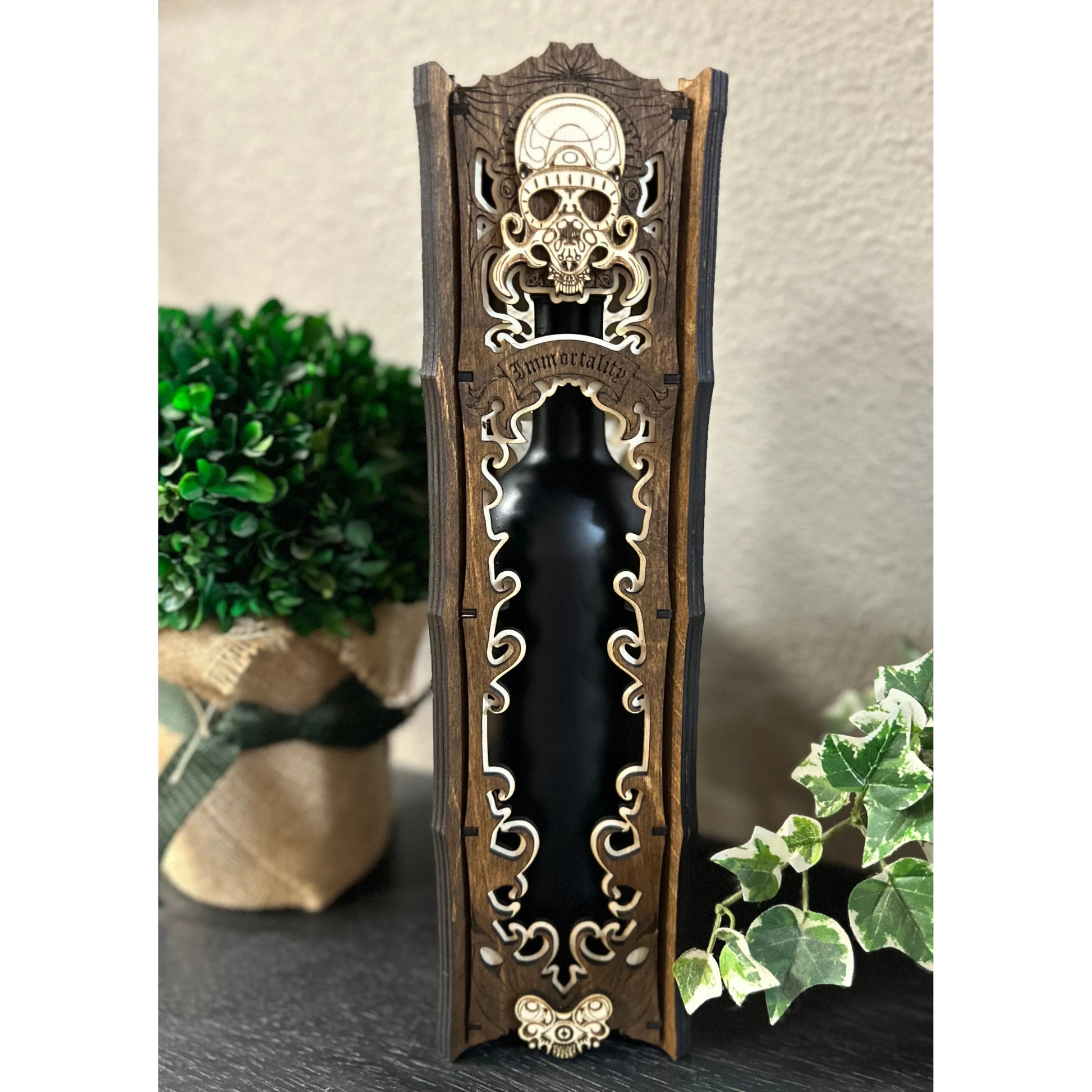 Wood Wine Bottle Holder Wine Bottle Holder   