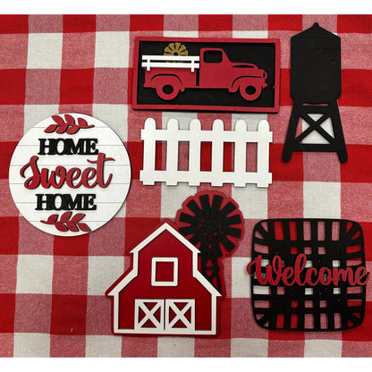 Home Sweet Home Tiered Tray Decor 