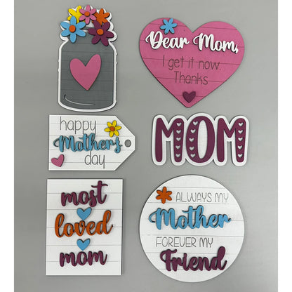 Dear Mom Tiered Tray Decor Tiered Tray   
