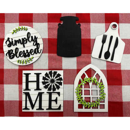 Simply Blessed Tiered Tray Decor *This item has been discontinued Tiered Tray   