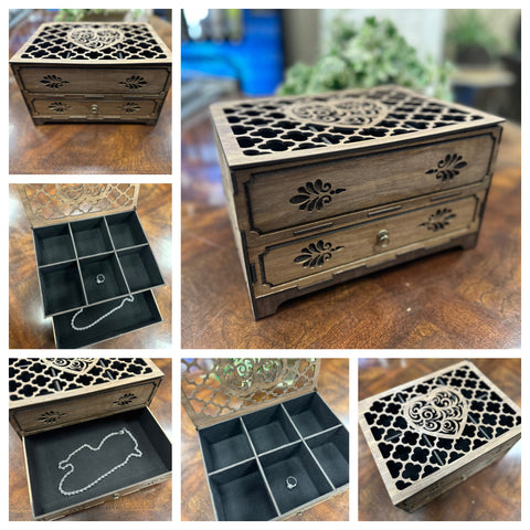 Mahogany Jewelry Box Jewelry Box   