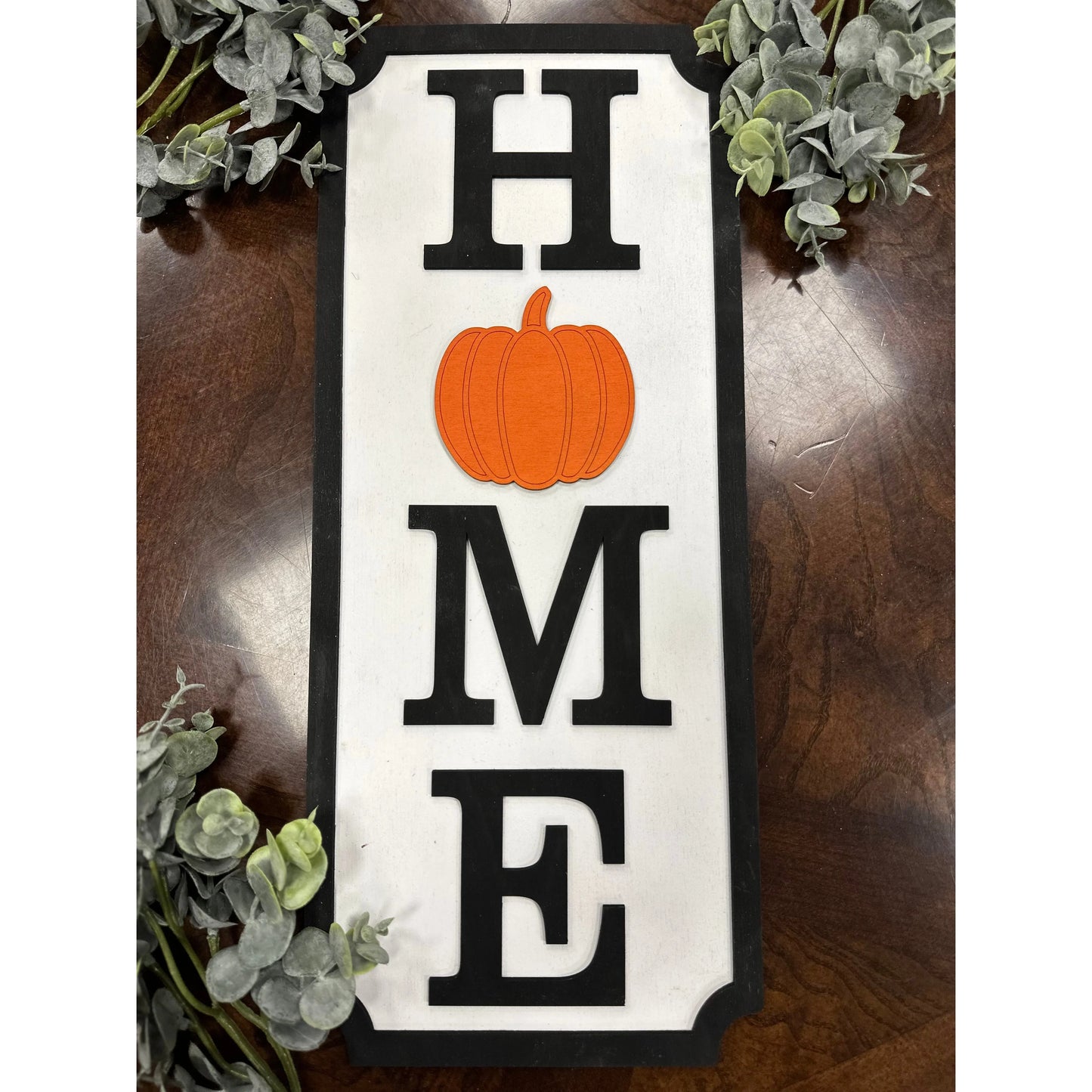HOME Banner Sign Wall Decor   