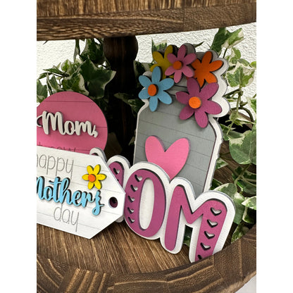 Dear Mom Tiered Tray Decor Tiered Tray   