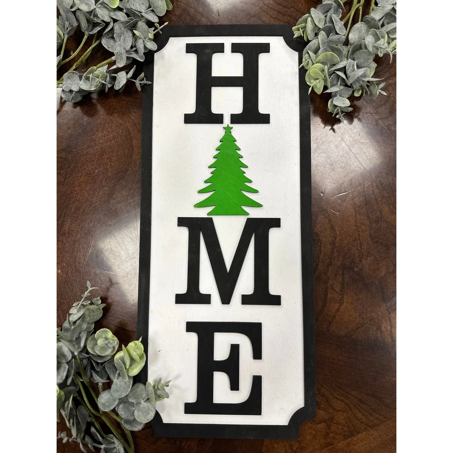 HOME Banner Sign Wall Decor   