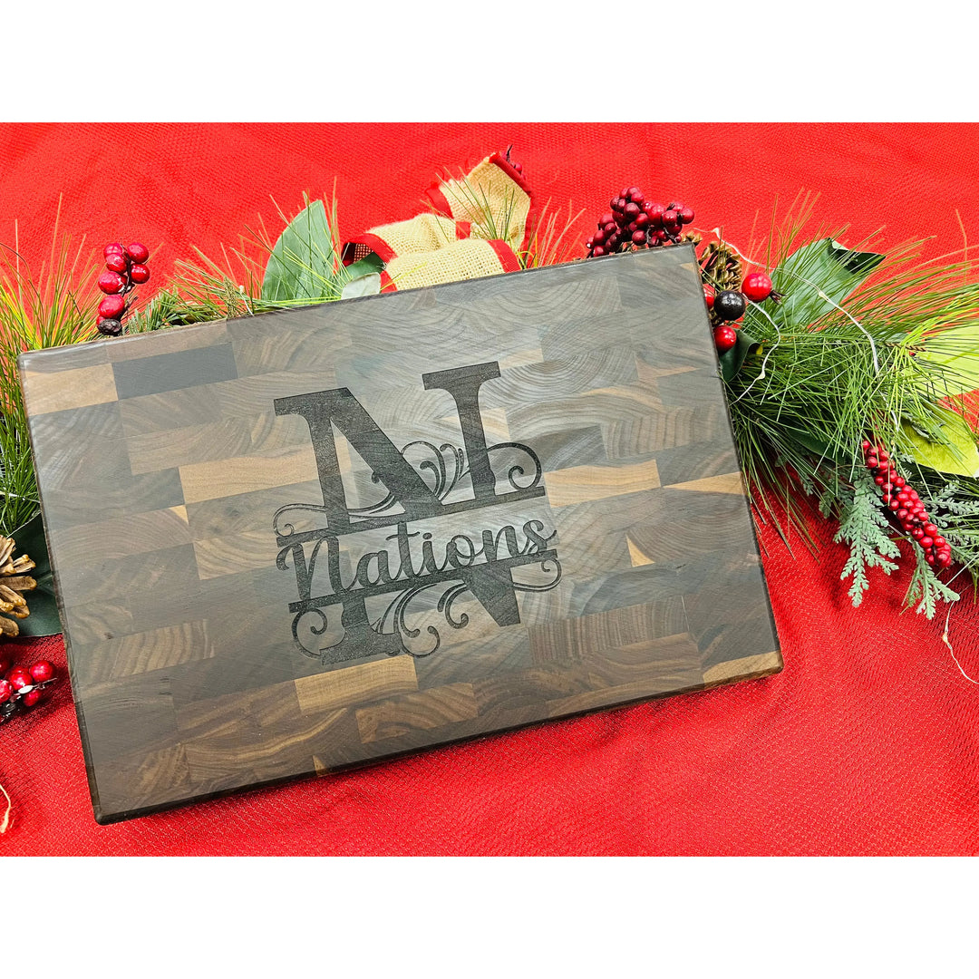 Walnut End-Grain Butcher Block Cutting Boards