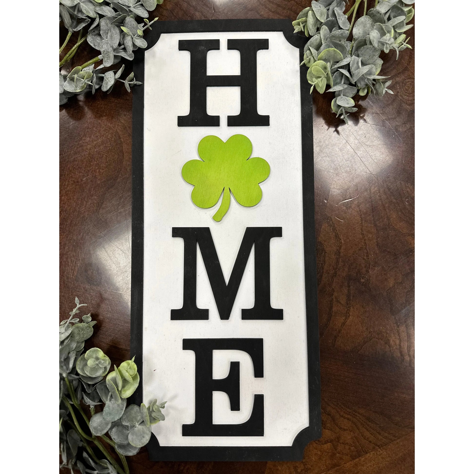 HOME Banner Sign Wall Decor   